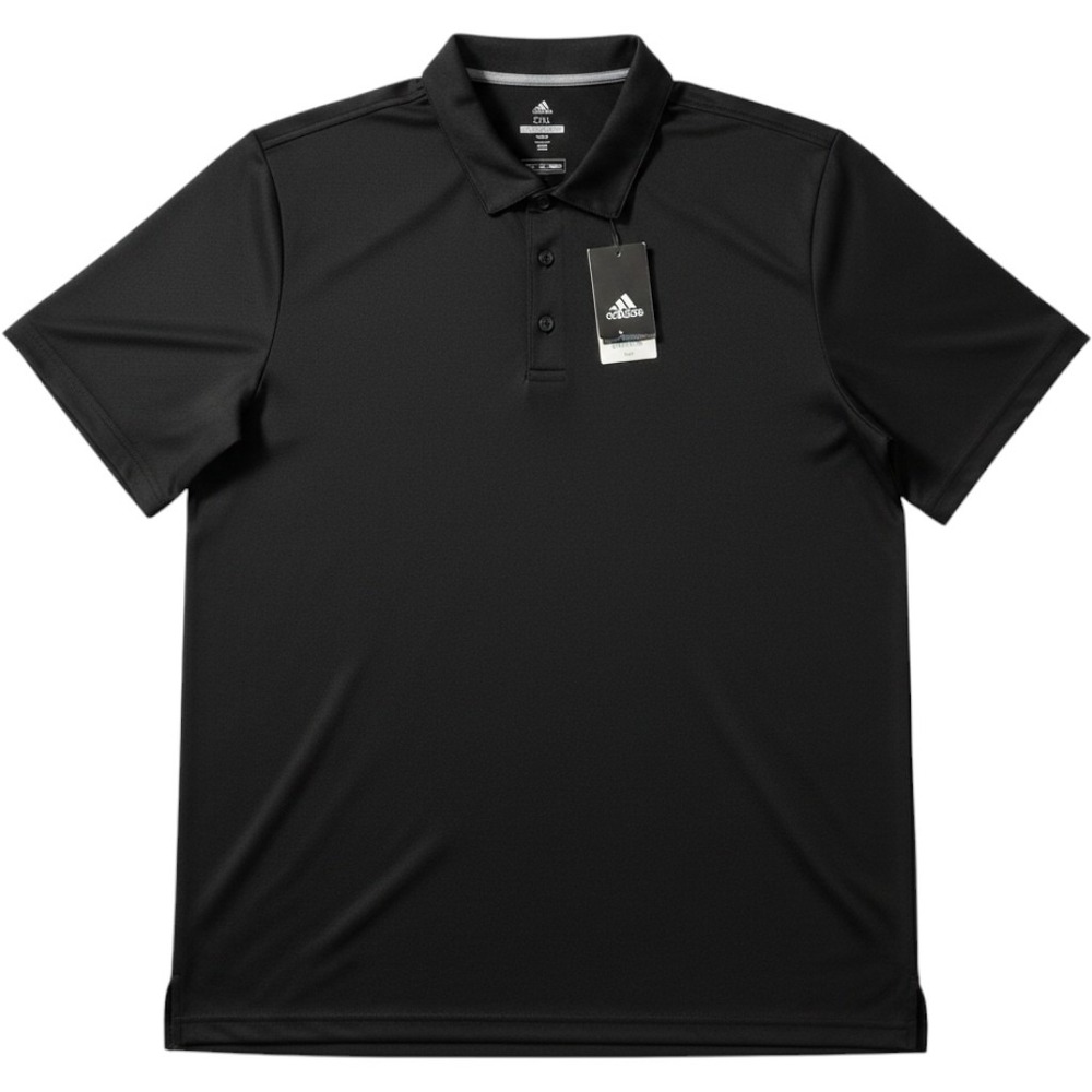 Adidas Golf Ultimate365 Polo Shirt Mens 5XL Black Short Sleeve UPF 50+ Stretch